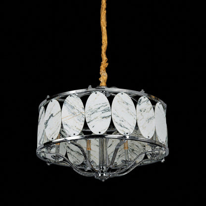 Vintage Lantern Luxury Stone Chandelier