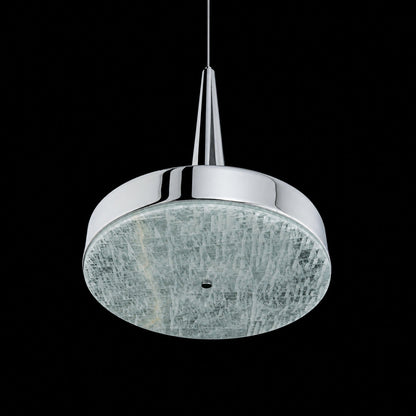 Modern Luxury Stone LED Disc Pendant Chandelier