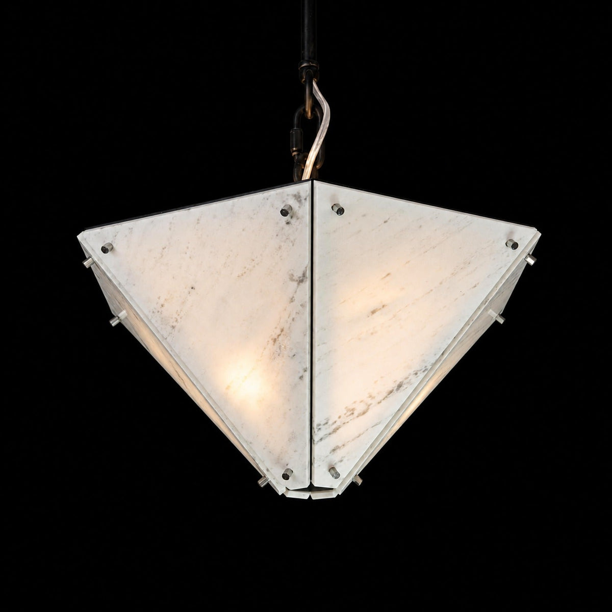 Modern Faceted Luxury stone Chandelier