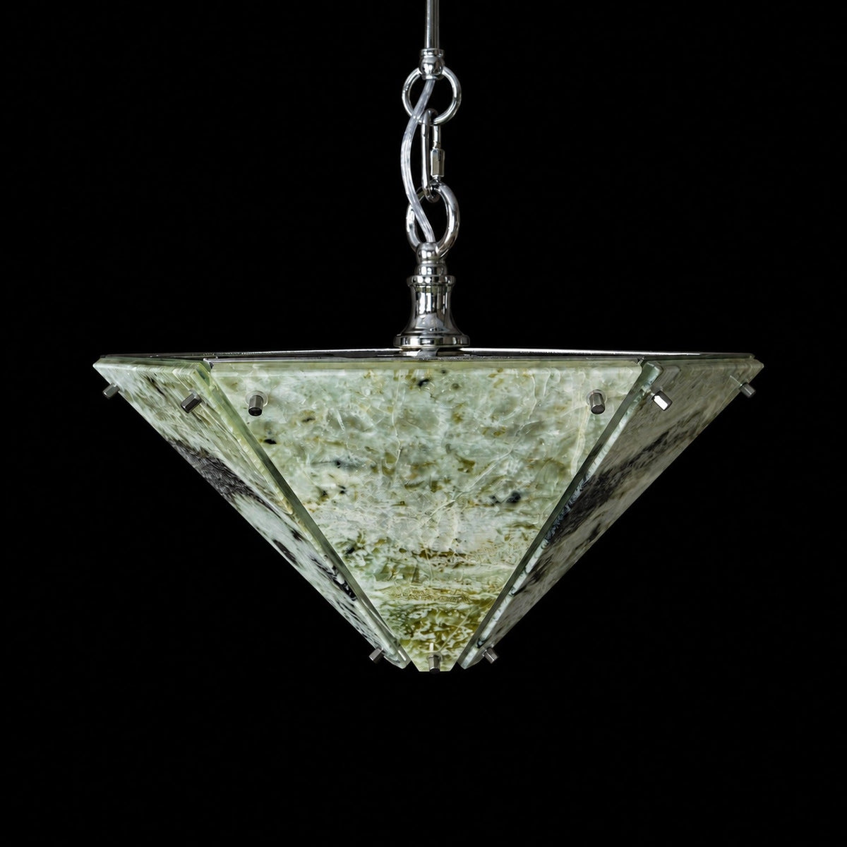 Modern Faceted Luxury stone Chandelier