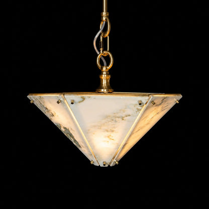 Modern Faceted Luxury stone Chandelier