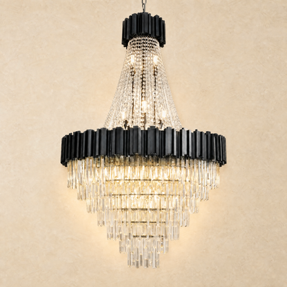 Preston Contemporary Crystal Round Chandelier