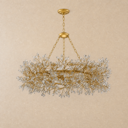 Rowan Twig Round Pendant 31.5"D