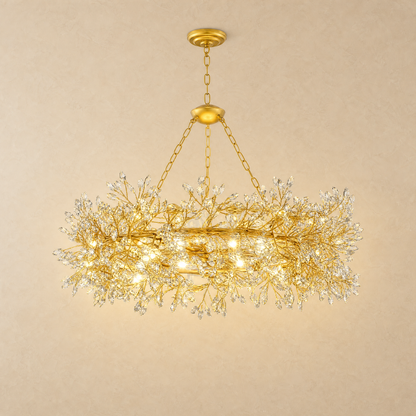 Rowan Twig Round Pendant 31.5"D