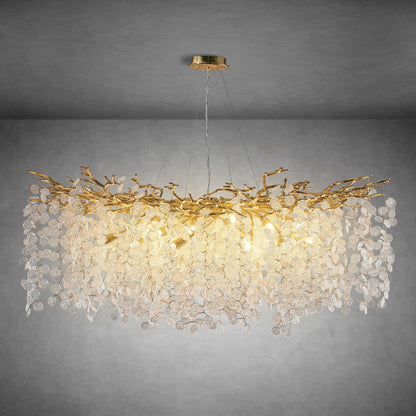 Modern Tree Branch Chandelier
