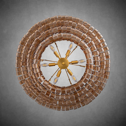 Ghiaccio Round Chandelier 24"36"48"60"