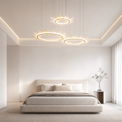 Pelen Modern Chandelier Large Foyer 39"