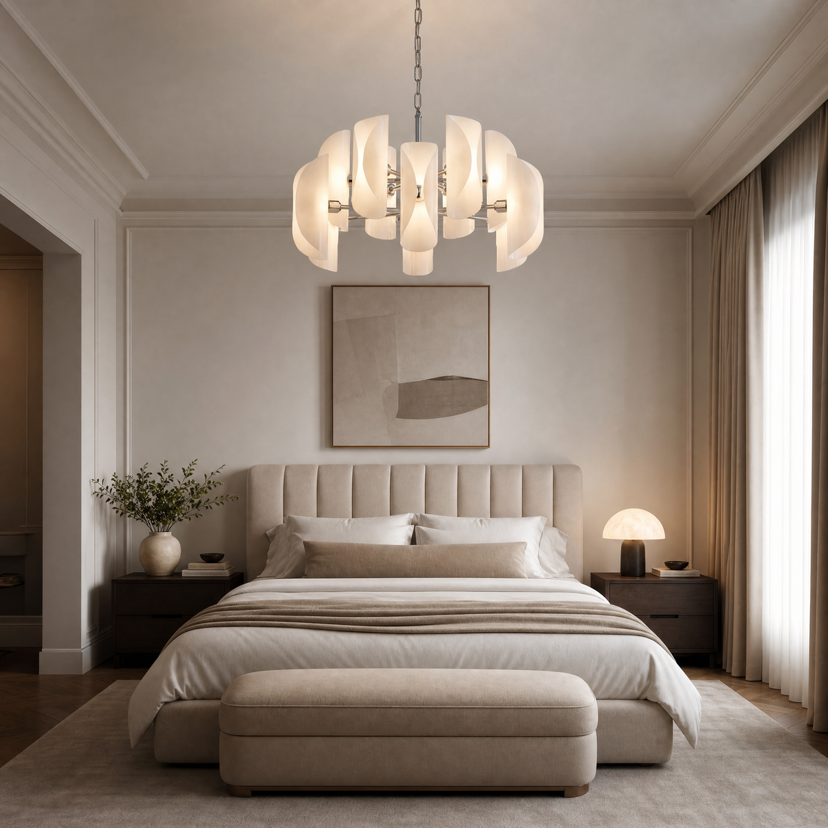 Ilyia Living Room Chandelier Modern 31"