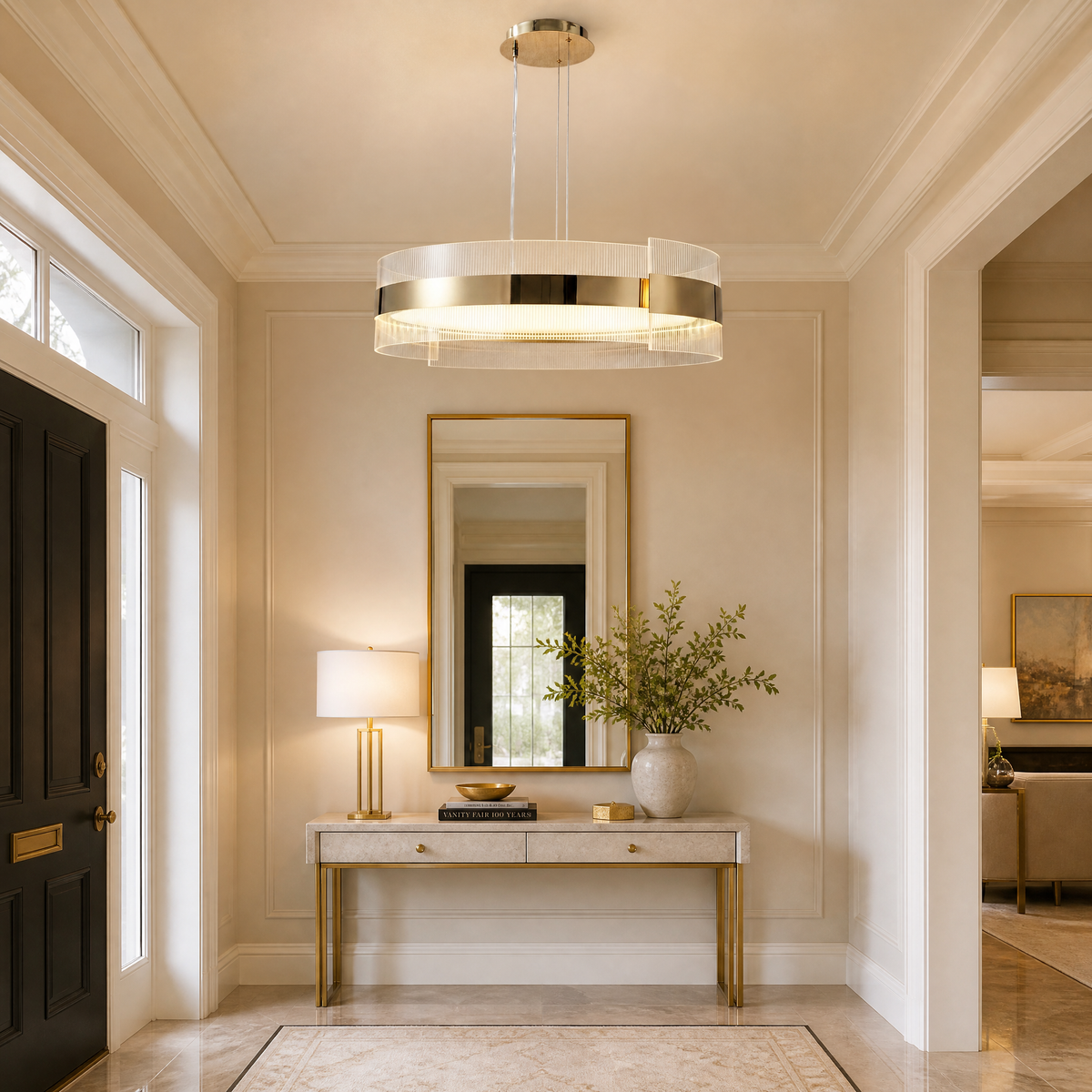 Belis Round Modern Chandelier