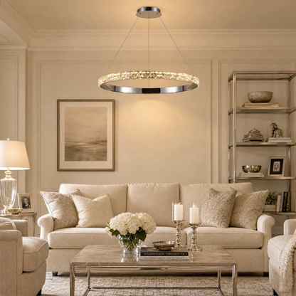 Ariis Ring Crystal Chandelier