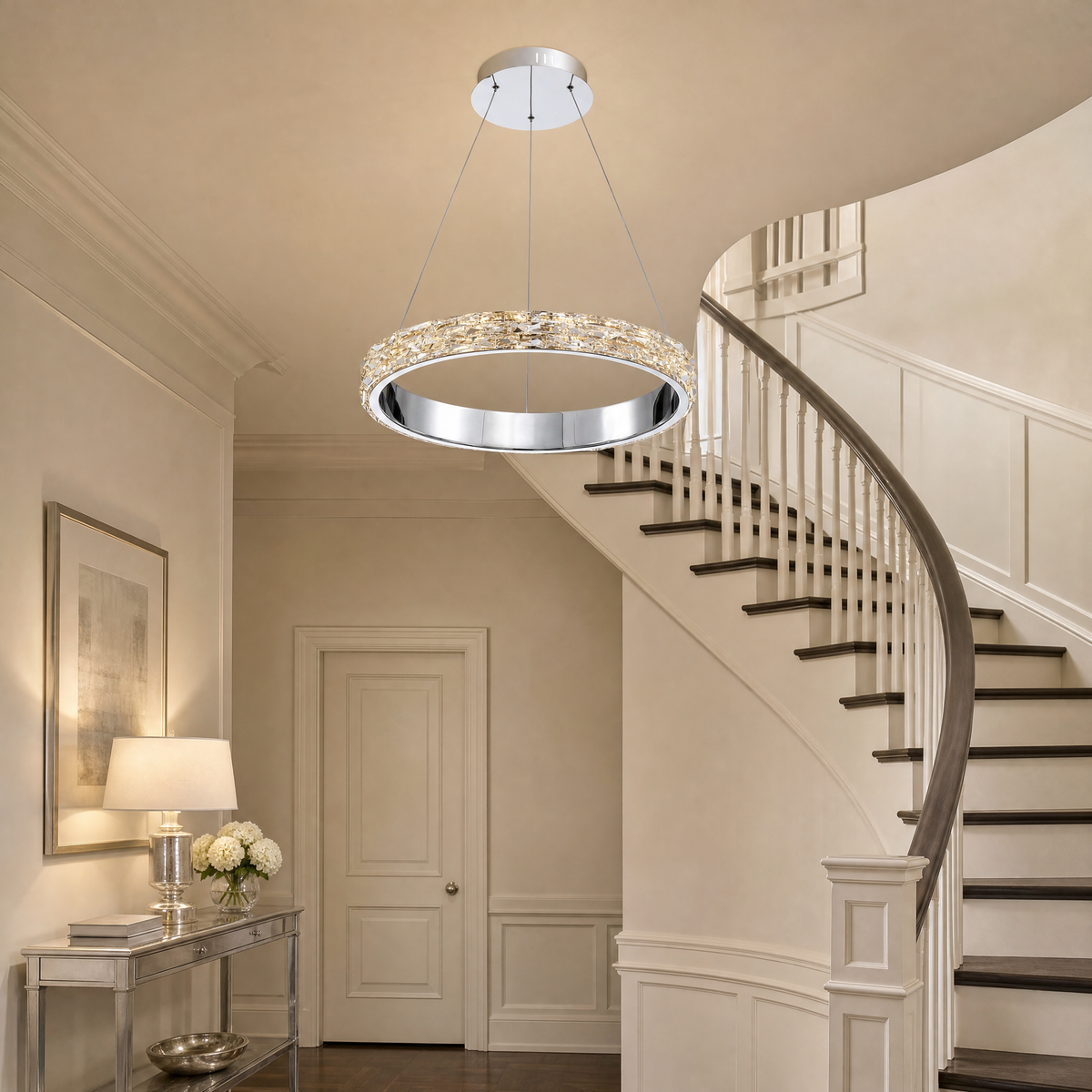 Ariis Ring Crystal Chandelier