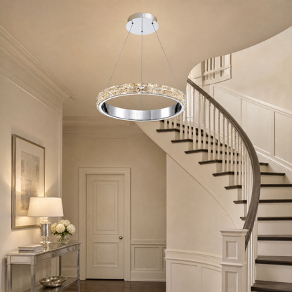 Ariis Ring Crystal Chandelier