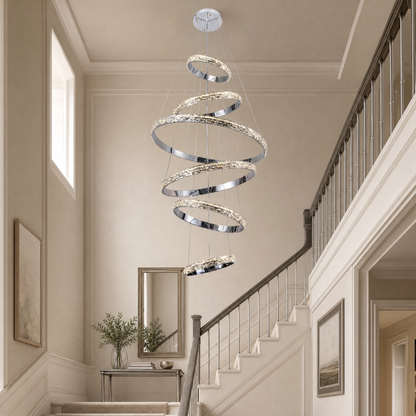 Ariis Ring Crystal Chandelier