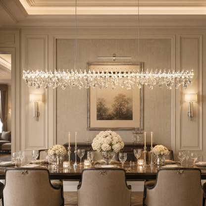 Quenen Round Crystal Chandelier
