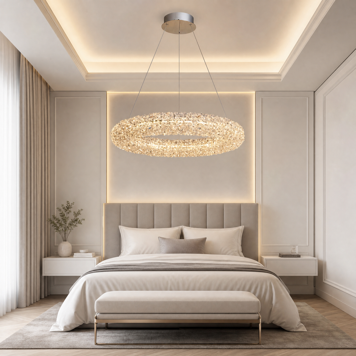 Elmia Crystal Pendant Chandelier