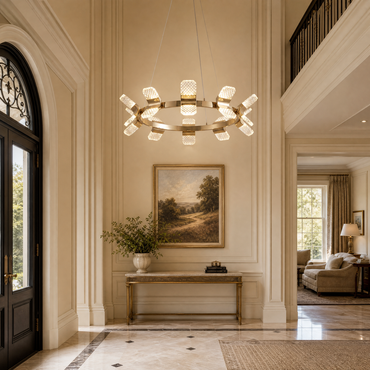 Isadora Modern Ring Chandelier 39"