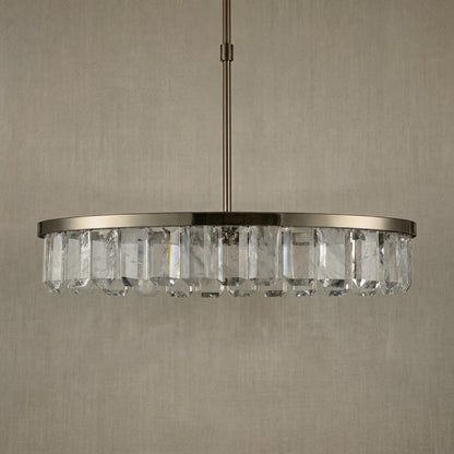 Fenis Linear Crystal Chandelier