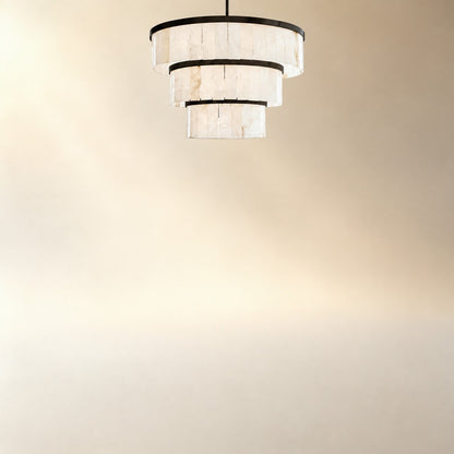 Alabaster 3 Tier Chandelier