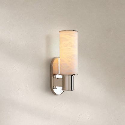 Alabaster Column Wall Sconce