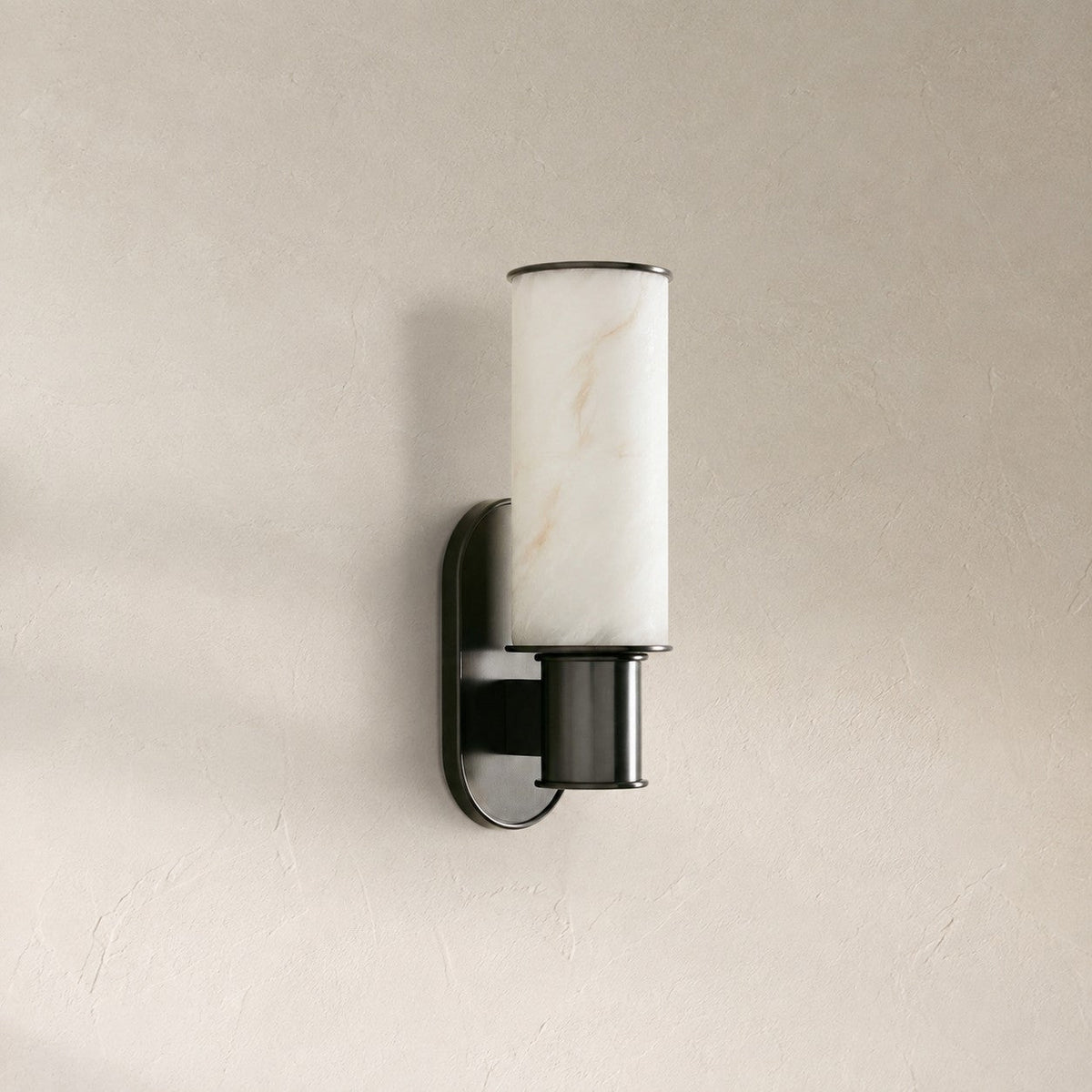 Alabaster Column Wall Sconce