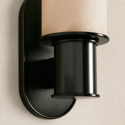 Alabaster Column Wall Sconce