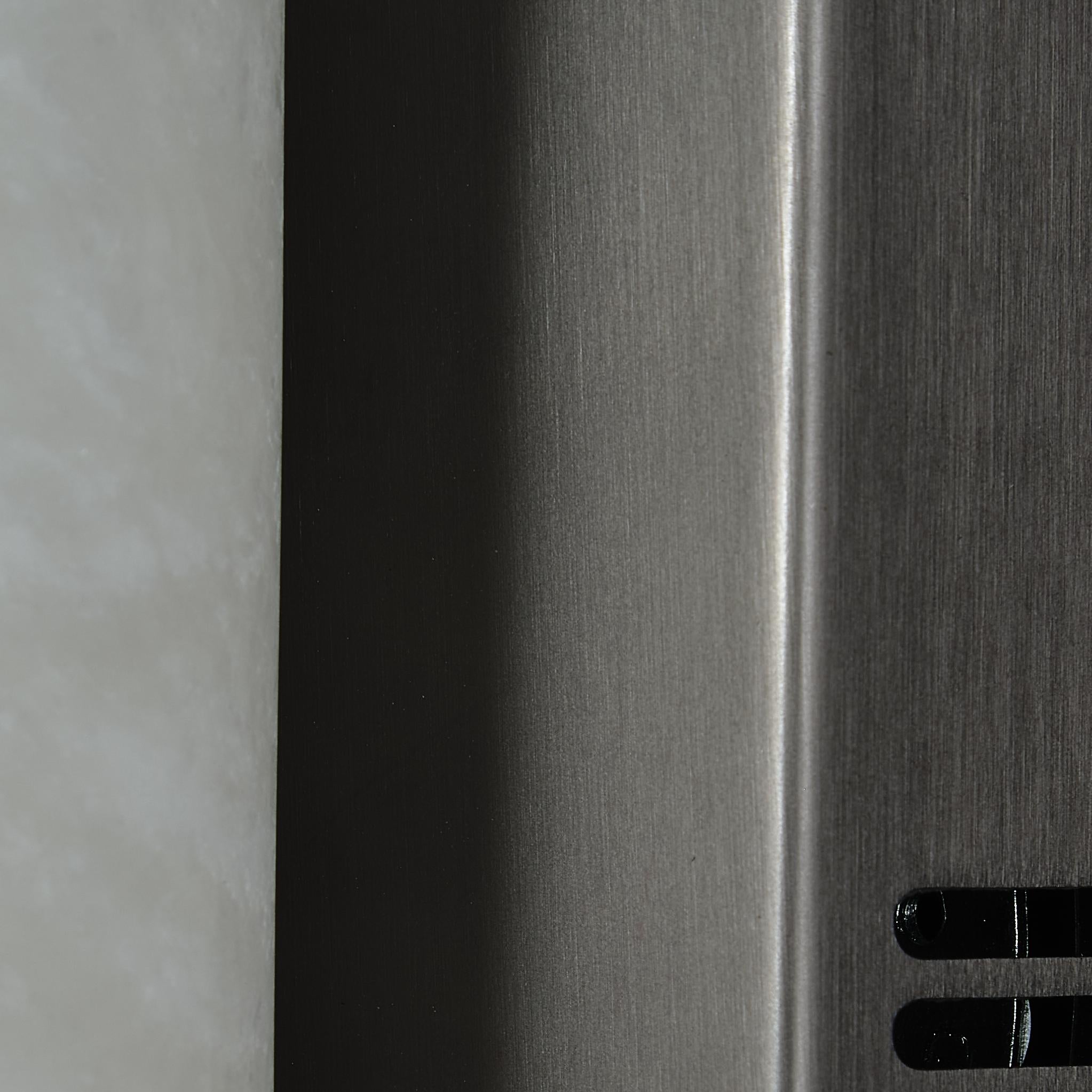 Solid Alabaster Grand Sconce