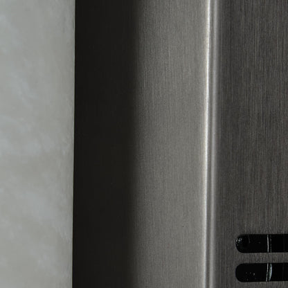 Solid Alabaster Grand Sconce