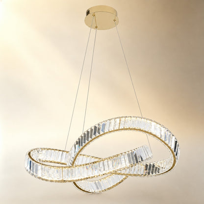 Aletta Slim Halo Chandelier
