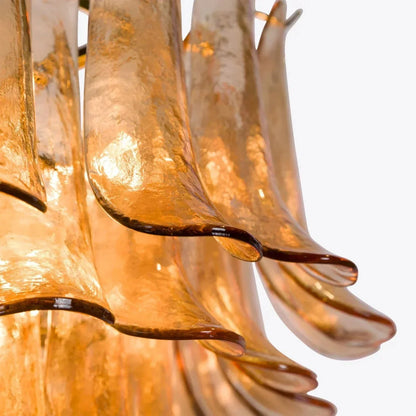 Amber Petalo Chandelier – 2 Sizes