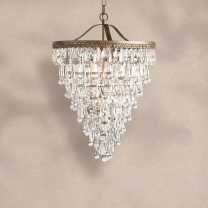 Anabella Round Chandelier 17''23''H
