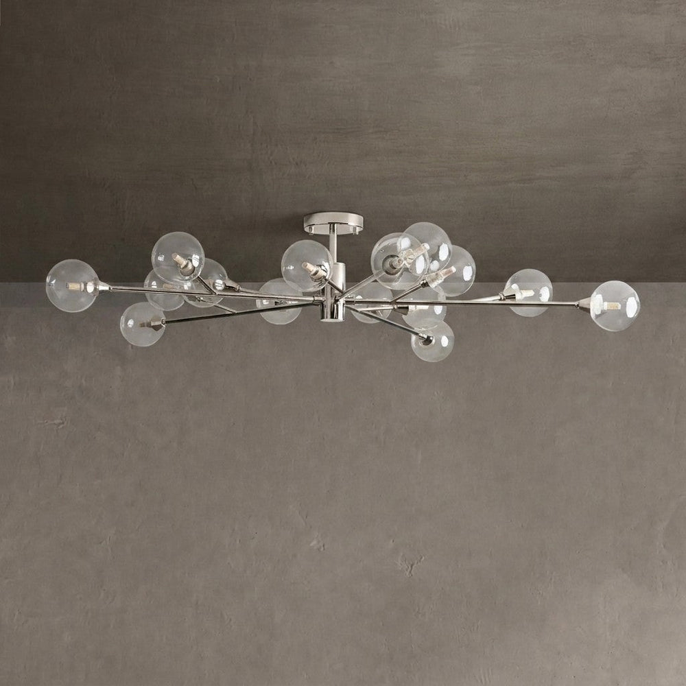 Apollo Moder Glass Ball Flushmount 20''36''47''
