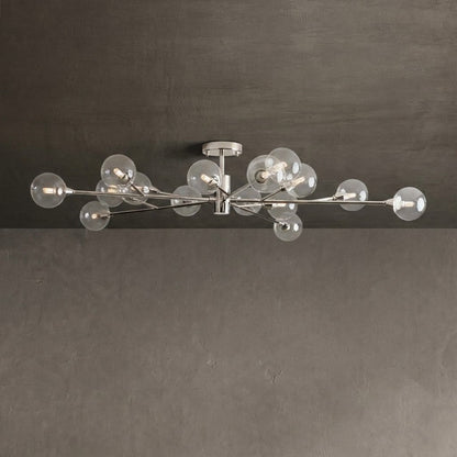Apollo Moder Glass Ball Flushmount 20''36''47''