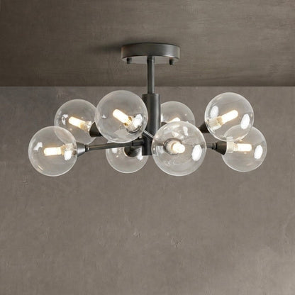 Apollo Moder Glass Ball Flushmount 20''36''47''
