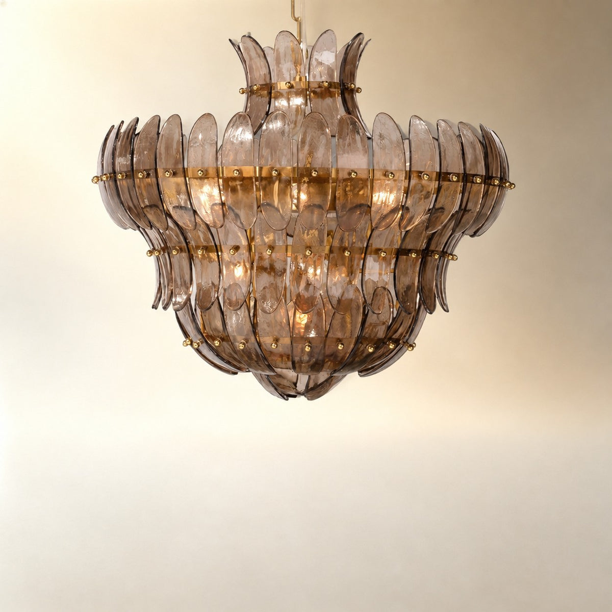 Arcade 10-Light Blown Glass Chandelier