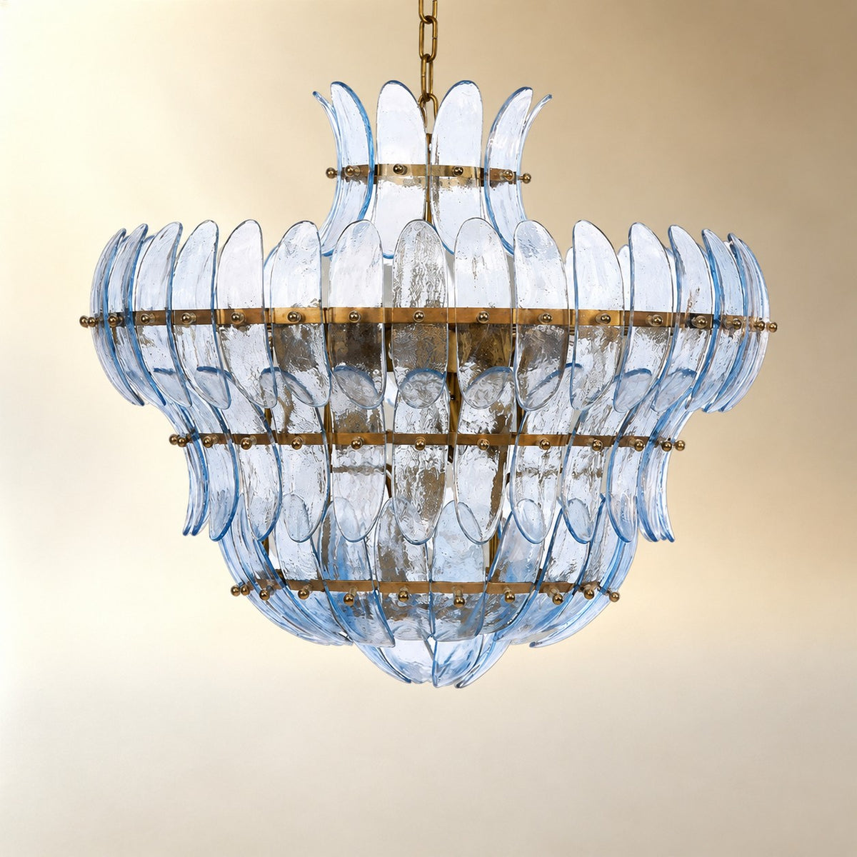 Arcade 10-Light Blown Glass Chandelier