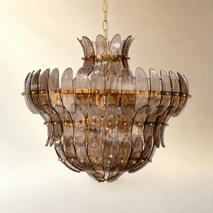 Arcade 10-Light Blown Glass Chandelier