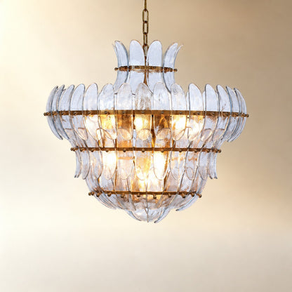 Arcade 10-Light Blown Glass Chandelier