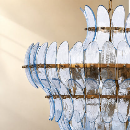 Arcade 10-Light Blown Glass Chandelier