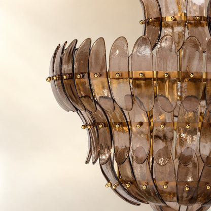 Arcade 10-Light Blown Glass Chandelier