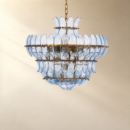 Arcade 10-Light Blown Glass Chandelier