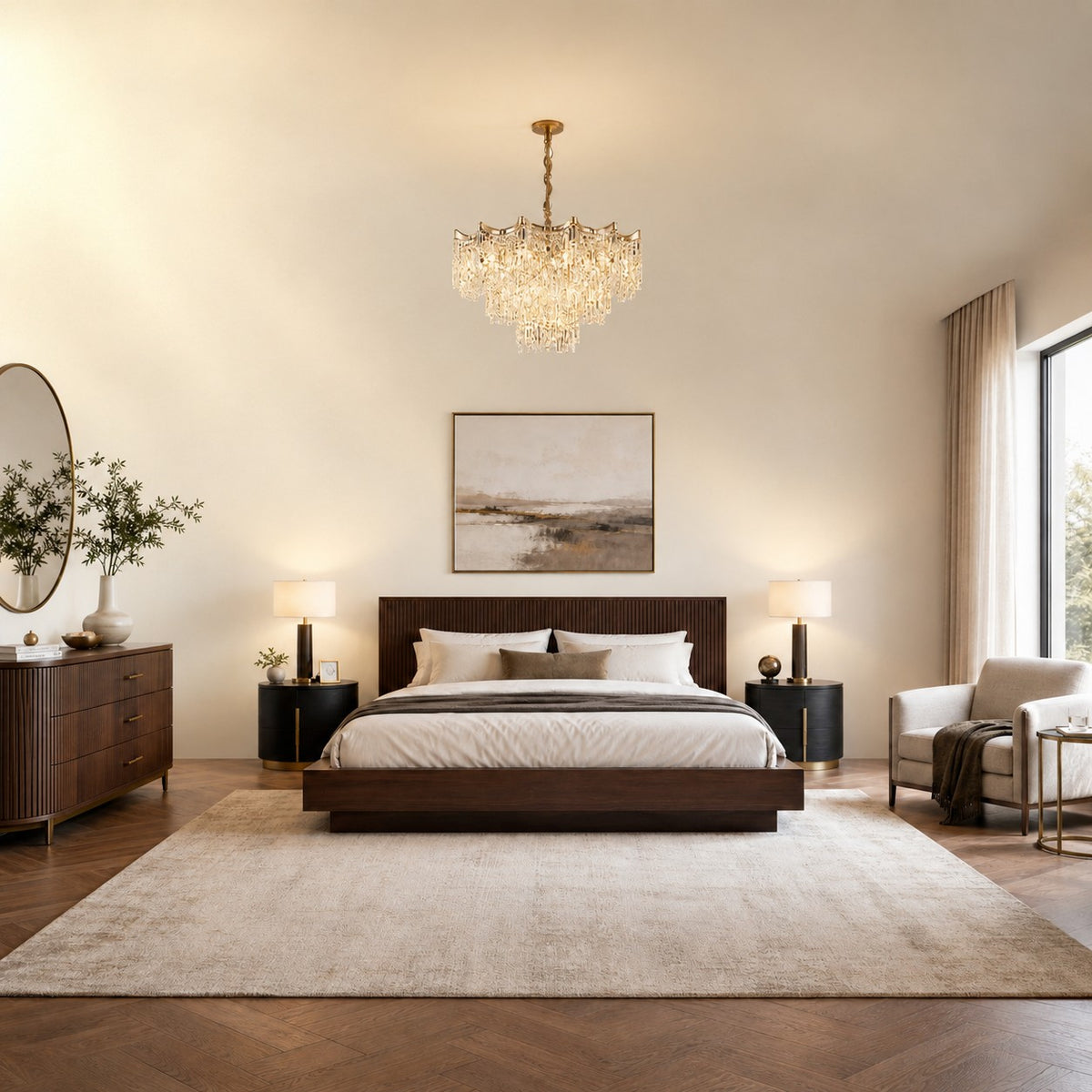 Aria Crystal Chandelier