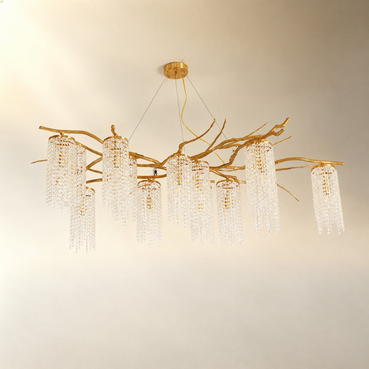 Art Glass Crystal Chandelier