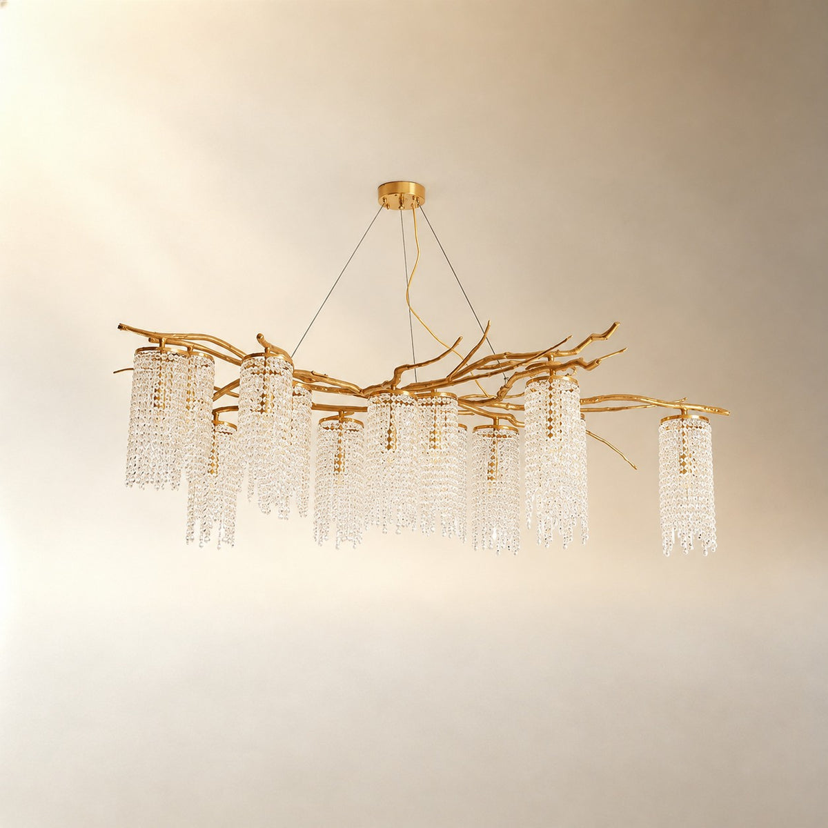 Art Glass Crystal Chandelier