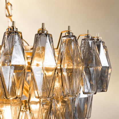 Asti Glass Chandelier