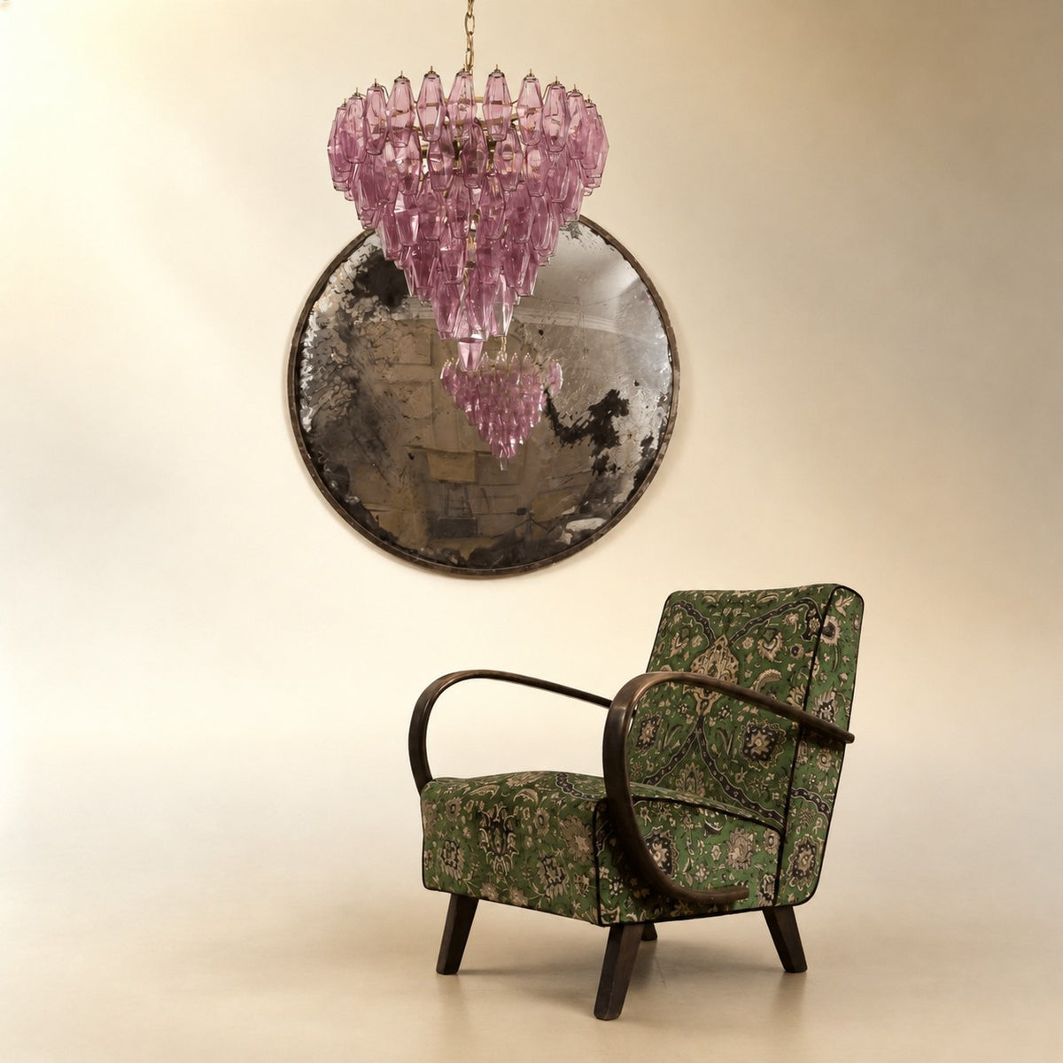 Asti Glass Chandelier