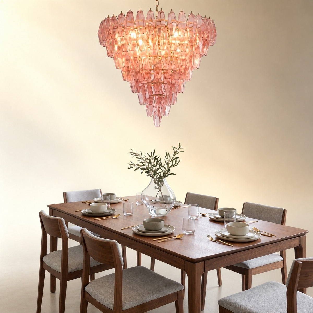 Asti Glass Chandelier