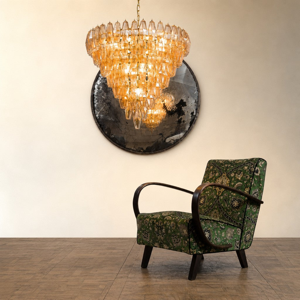 Asti Glass Chandelier