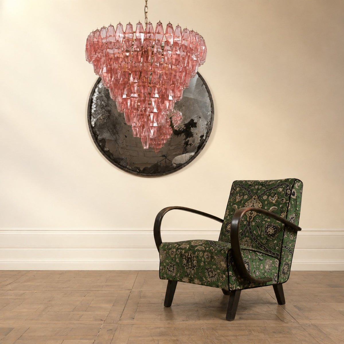 Asti Glass Chandelier