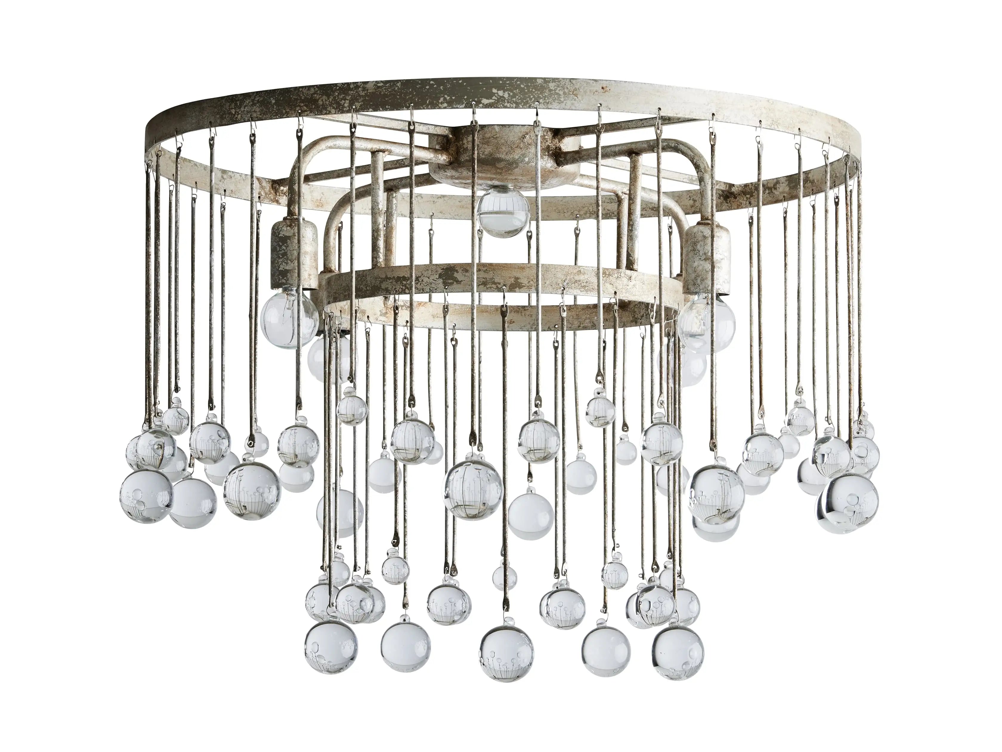 Aubrey Crystal Ball Flush mount