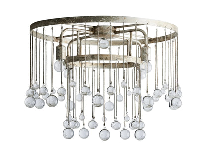 Aubrey Crystal Ball Flush mount